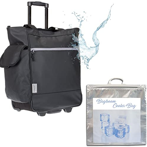 alessandro Einkaufstrolley Wheel Trolley Shopping Damentasche Einkaufsroller Korb Shopper + Thermo Tasche