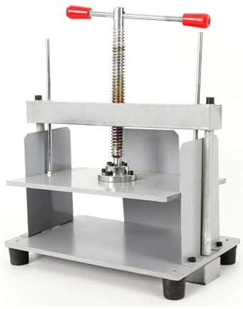 NzEupno A4 A3 Papier Pressmaschine, A4 A3 GrößE Schwere Presse Bindemaschine, Manuelle Flache Papier FüR Quittung Album Papier, 1500 Kg Druck, Stahl Bindung Druckschraube,A4
