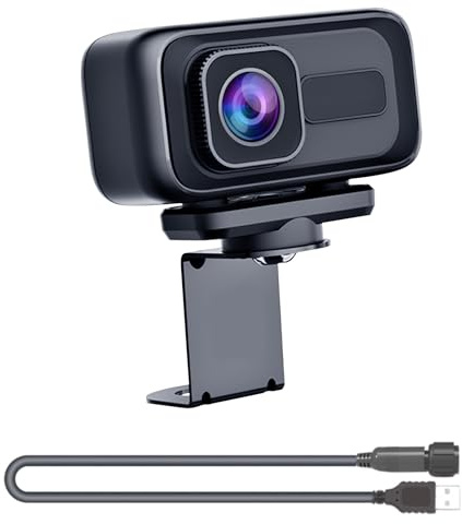 OBEST Action Cam, Dashcam Moto 1080P Videocamera Anteriore, Sports Camera, grandangolo 120°, impermeabile, telecamera d'azione Wi-Fi, registrazione in loop e visione notturna
