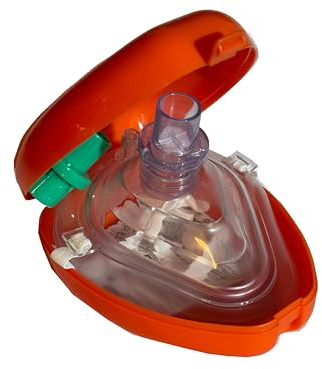 Pro-Breathe Taschenbeatmungsmaske für Ersthelfer CPR Mask Taschenmaske Beatmungshilfe