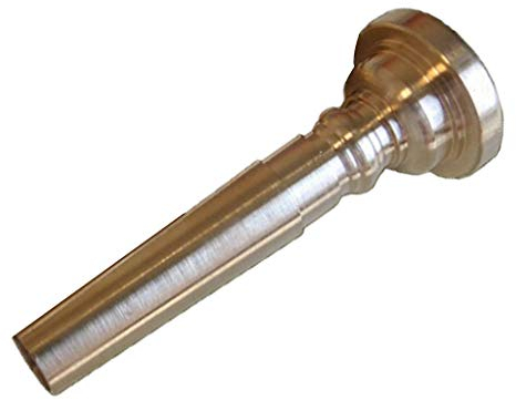 kesoto Jagdhornmundstück für Jagdhorn/Posthorn/Fürst-Pless-Horn (versilbert) Mundstück