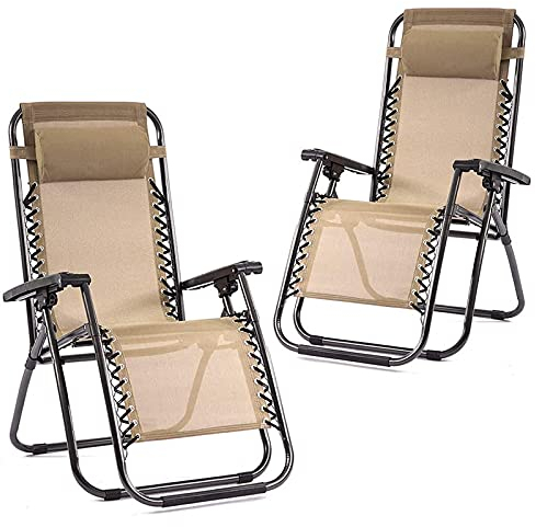 Ultraleichter Campingstuhl, tragbarer Terrassen-Zero-Gravity-Stuhl, 2er-Set, Outdoor-Liegestühle mit verstellbarem Winkel, klappbarer Chaiselongue-Stuhl für Camping auf dem Rasen, am Pool, im Hof,