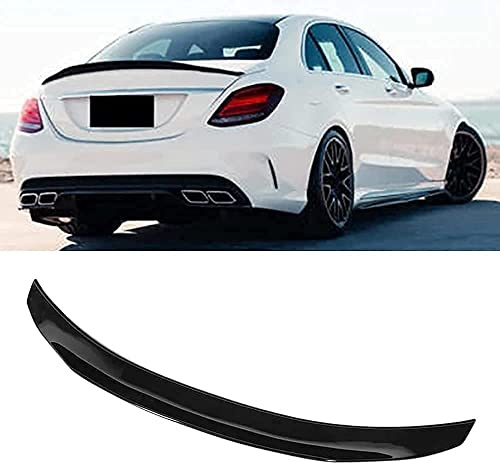 AMAIR Auto Heckspoiler für Mercedes-Benz C-Class AMG W205 C43 C63 C63S 2015-2020,Flügel Kofferraumspoiler Dachspoilerflügel Heckflügel Lippe Auto Zubehör