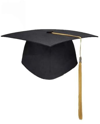 GSCLZ Graduation Hat School Graduation Party Tassels Cap Mortarboard University Bachelors Master Doctor Academic Hat Black Mortar Board Graduation Cap(Color:Multi-colored4)