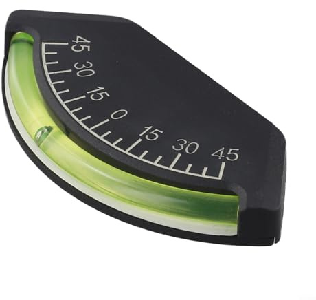 High Visibility Inclinometer Level Gauge for Travel Trailers and Tractors Sturdy ABS Tube Assembly with Steel Ball