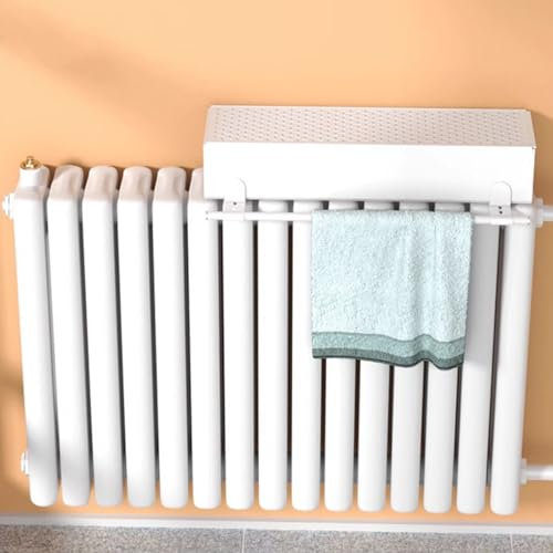 Humidificador de radiador de gran capacidad, humidificación evaporativa con calor del radiador, fácil instalación con papel de filtro para mejorar la humedad del aire