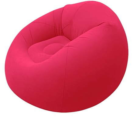 Aufblasbare Couch für den Außenbereich – tragbarer, faltbarer Luftstuhl, bequemer, luftgefüllter Liegestuhl mit Rückenlehne, Matratzen für Spiel, Innenbereich, Terrasse, , Entspannung, Pool