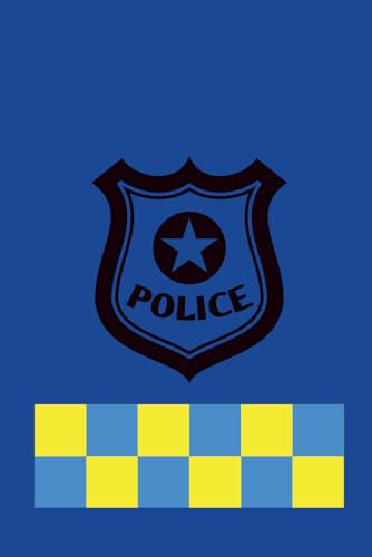 Police Themed Notebook: Journal for our officers in blue, wonderful gift to yourself or others