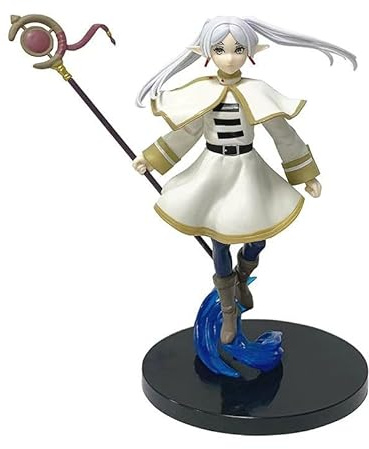 REOZIGN Fern Figure, Frieren, Elf Magician, PVC Anime Figures, Cosplay, Collectible Model, Decoration, Gift for Anime Fans (a)