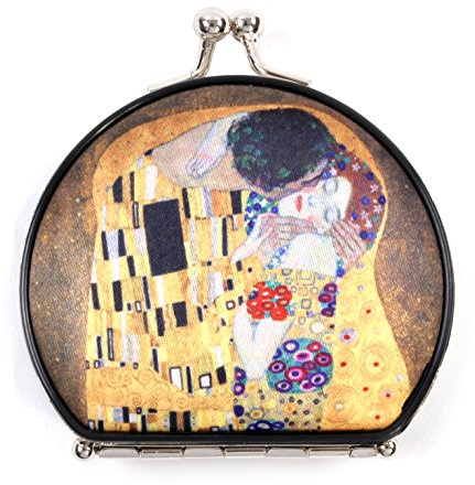 Fridolin Taschenspiegel, Metall, Bunt, 7x7.5x2.5 cm