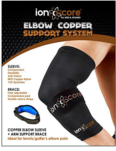 ionocore armbågsbandage – armbågsstödssystem armbågsbandage – tennisarmbandage män och kvinnor – tennisarmmanschett – bandage armbåge och armbågsarmband – armbågsbandage tennisarm