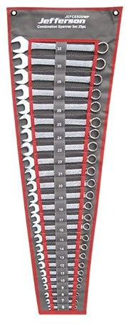 Jefferson 25PC Professional Metric Combination Spanner Set 6mm - 32mm