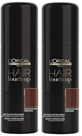 2er Hair Touch Up Ansatz Spray Mahogany Brown Loreal Professionnel Haar Concealer 75 ml