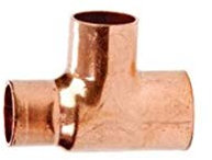 Raccordo A T Ridotto Rame 28x22x28mm A Saldare F/f/f Frabo