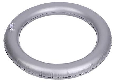 YUOKI99 Yoga-Ball-Basis, fester Ring, rund, PVC, rutschfest, stabil, Fitnessball für Zuhause, Büro, verbessert Rückenschmerzen, Haltung und Gleichgewicht, Übung