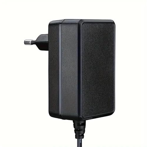 CABLEPELADO Netzteil, 6 V, 1 A, Netzteil, 6 V, Netzteil 6 V, Ladegerät 6 V, Netzteil, DC-Anschluss 5,5 x 2,1 mm, Schwarz