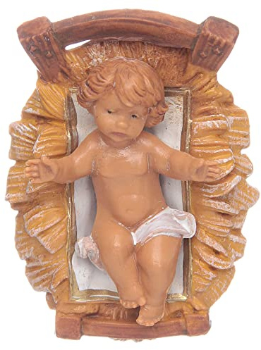Holyart Crèche Fontanini: Enfant Jésus 3cm - pour crèche de 9,5 cm Fontanini