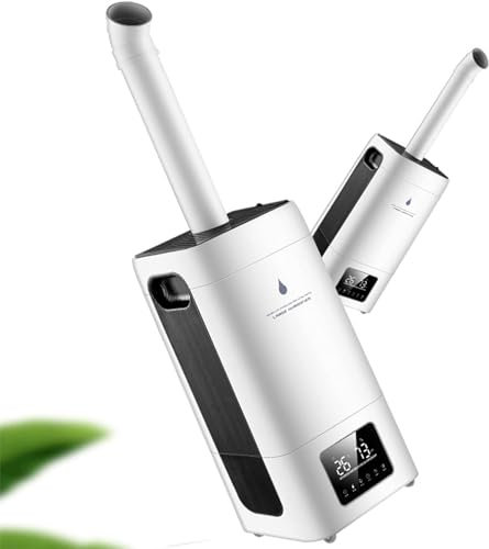 Humidificadores para habitación grande, Humidificador Humidificador de 23,8 ml con control remoto Humidificador industrial 3 modos de pulverización Apagado automático Humidificador de aire súper silen