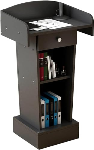 Podium-Ständer, robuste Rednerpulte, tragbar, Kirchenkanzel für Schule, Gastgeber, Empfang, Sprache, Hotel, Lehrer, Podium, Höhe 108 cm