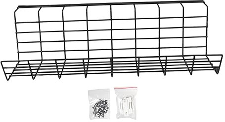 Hoement Kabel-organizer Schreibtisch Eisenmaterial Robust Und Verformt Sich Nicht Leicht Kabelmanagement-organizer Für Zuhause Ablageregal Schreibtisch