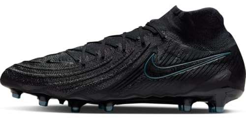 Nike Herren Phantom Luna 2 Elite AG High-Top-Fußballschuh, Black/Black-Deep Jungle, 44.5 EU
