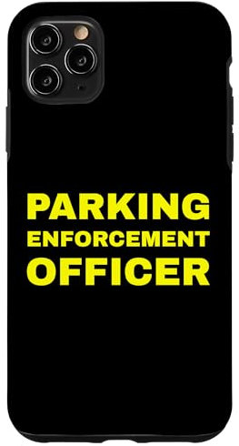 Hülle für iPhone 11 Pro Max Parkdurchsetzungsbeamter Uniform PEO Traffic Warden