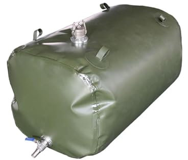 MegLob Réservoir De Stockage D'huile, Conteneur D'essence Pliable pour L'extérieur, Sac De Rangement D'essence Portable pour L'extérieur, Conteneur Diesel Pliable en TPU d'urgence,B 600l