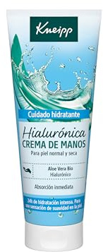 Kneipp Crema de manos Hyaluronic, Hidratación Intensa con Ácido Hialurónico, 75ml