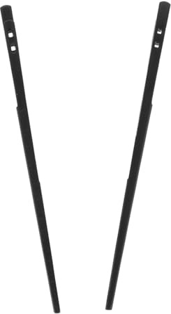 TOPBATHY 2 Pezzi Aghi da Cucito per Cuoio Doppio in Acciaio Ago Piatto per Bordatura e Cucitura Manuale Ago Resistente per Lavorazioni Artigianali su Pelle e Corda Intrecciata