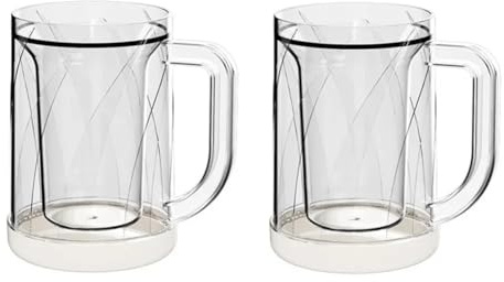Osmond Vaso de Cerveza Congelador de Doble Pared, de Cerveza Congelada, Regalo para Hombres