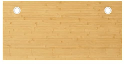 Generisch Schreibtischplatte 100x50x4 cm Bambus,Möbel,Zubehör für Büromöbel,Schreibtischteile -zubehör-352762