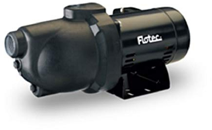 Flotec Thermoplastic Shallow Well Jet Pump - 1 1/4in. Suction Port, 1in. Discharge Port, 720 GPH, 3/4 HP, Model# FP4022