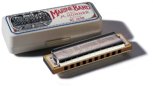 Hohner 1896 Marine Band Mundharmonikas F
