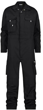 DASSY® Nimes BW Overall mit Kniepolstertaschen - Größe XL - SCHWARZ