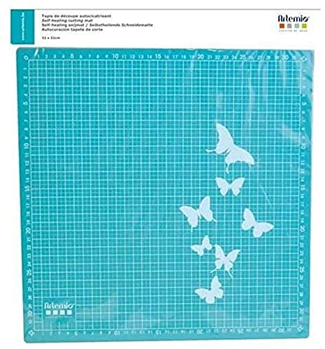 Artemio Sticky Thumb 18004009 - Tappetino per Tagliare, in plastica, 36 x 1 x 39,5 cm, Colore: Blu