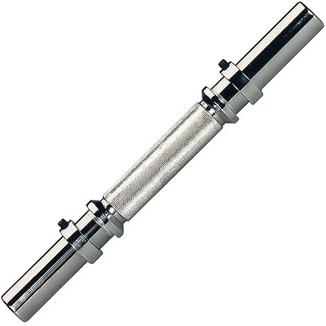 Tunturi Langhantelstange - mit Inbusschließern - 36 cm - 30 mm Durchmesser