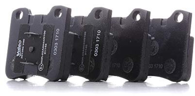 VALEO - Plaquettes de frein First - 301360 - Jeu de 4 plaquettes - Essieu avant - Entièrement équipés avec accessoires montés