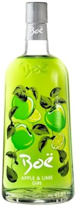 Boë Gin Apfel & Limette - Gin mit Frucht-Aroma - Schottischer Premium-Gin - 70cl - 41,5% Vol