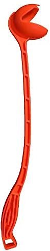 AnNafi® Speed-Arm-Ballwerfer, Cricket-Übungsball, Speed-Armwerfer und Ball-Tonabnehmer, Ball-Hundewerfer, Apportier- und Faltball-Werfer-Set, Cricket-Übungsgeräte (mit Lederball, blau)