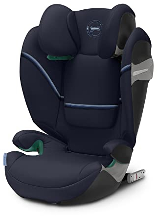 CYBEX Gold child seat Solution S2 i-Fix, For cars with and without ISOFIX, 100 - 150 cm, From approx. 3 to 12 years (15 - 50 kg), Ocean Blue