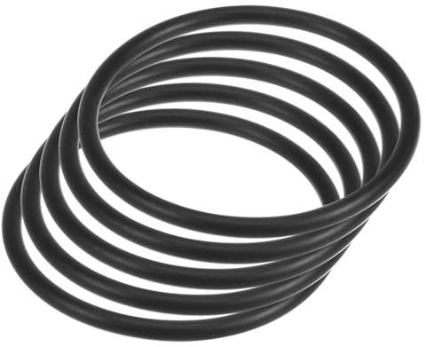QUARKZMAN 5 pz O-ring in gomma nitrilica 80 mm OD 5 mm Larghezza O-ring rondelle per impianti idraulici e riparazione rapida automatica