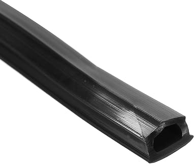 sourcing map 8 Meter Aluprofil Nut Abdeckung 3030/4040 Serie Slot Schwarz | Weiche Abdeckung Dichtungsstreifen Staubschutz PVC-Schutzdichtstreifen, für Aluminium Profil 3D-Drucker