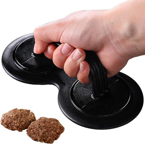 Burger Press | Stuffed Patty Press Molds Kit - Non Stick Meat Mold Ring, Slider Burger Press for Barbecue Beef Veggie Burger, Barbecue Kitchen Supplies