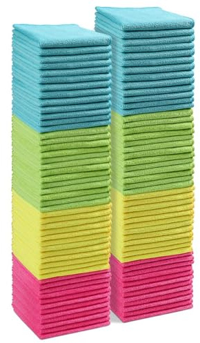 NUZBCPETR 12er-Pack Mikrofasertücher Zur Küchenreinigung – Fusselfrei Und Kratzfrei – Wiederverwendbar Und Langlebig – Vielseitig Und Leicht Zu Waschen – Umweltfreundlich Und Nachhaltig – For Zuhause,