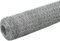 Kangqiling143329 - Valla de malla para gallinero, acero galvanizado, 25 x 1,5 m, color plateado