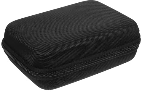 HAPINARY Blutzuckermessgerät mit Stoßdämpfendem Schutz Tragbare Tasche und Eva Material Schwarzes Oxford Tuch Etui für Diabetes Messgerät für Büro und Reisen