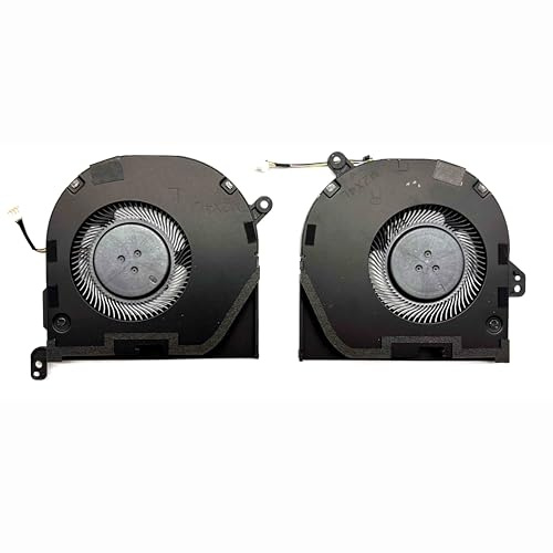 BestParts New Genuine CPU+GPU Cooling Fan Replacement for DELL XPS 15 9510 Laptop, P/N: 0FK50V 0CN1MT, FK50V CN1MT