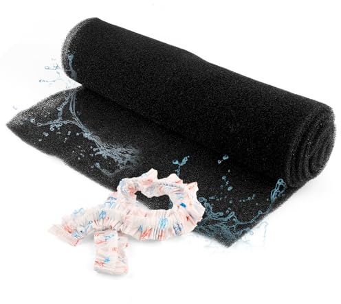 TGHongKy 1.5m*40cm*6mm Filtros de Aire Acondicionado Filtro de Aire de Carbón Activado Filtrina Aire Acondicionado Filtro Aire Acondicionado con Funda para Aire Acondicionado XXX