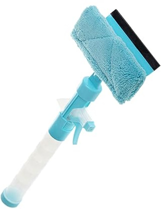 GALPADA Multi Function Window Squeegee Water Spray Window Cleaner for Glass Cleaning