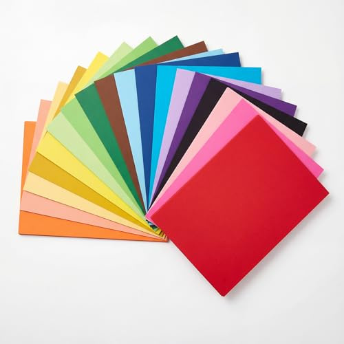 Tonpapier A4 bunt 38 Blatt | 38 Blatt buntes Transparentpapier A4, bedruckbar, für Laternen, DIY - Tonpapier A4 bunt